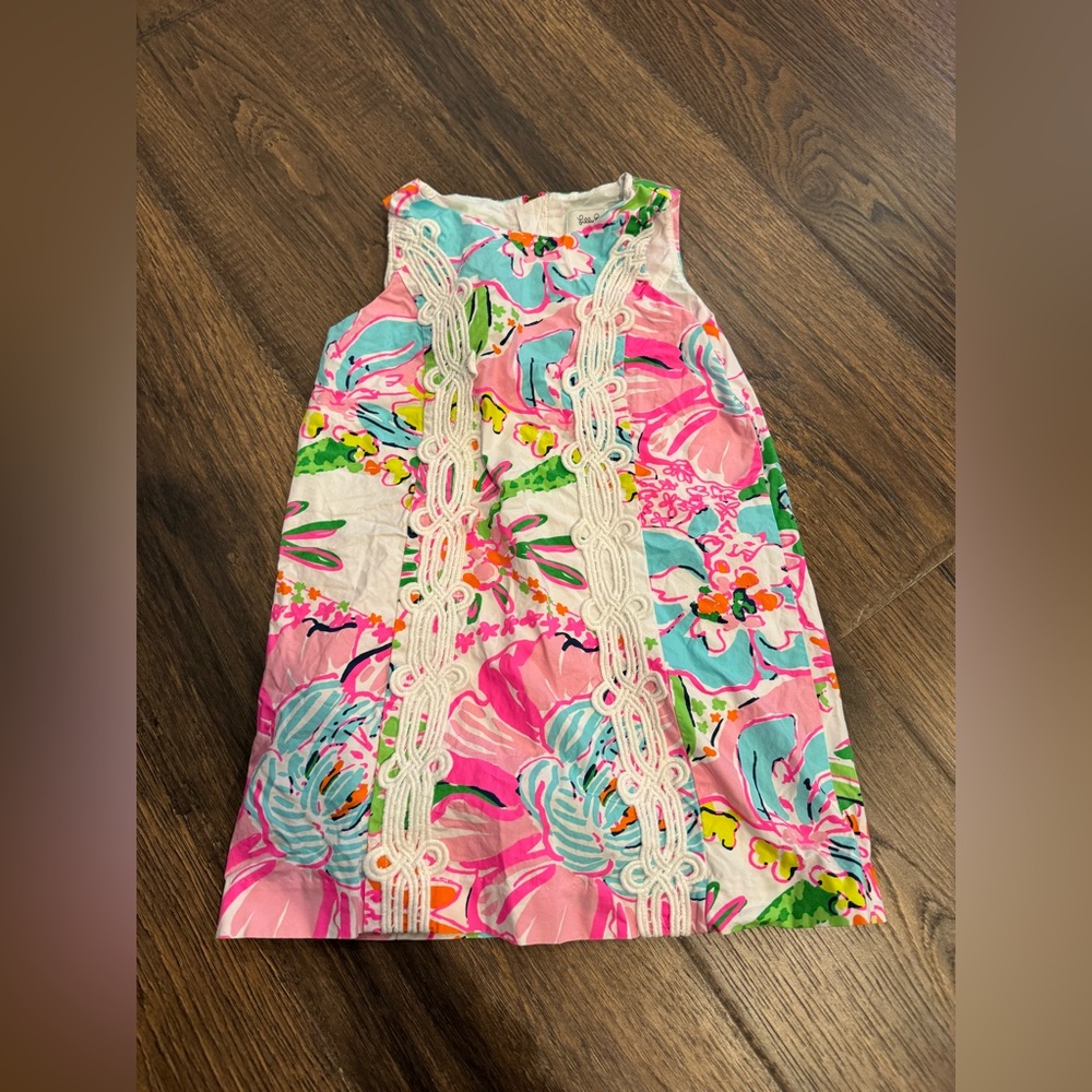 Lilly Pulitzer 20th Anniversary Nosey Posey Toddler Shift Dress